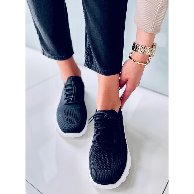Thorne sorte sokkesneakers 1