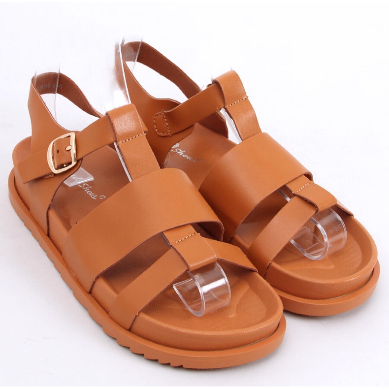 Patsy Camel damesandaler brun 1