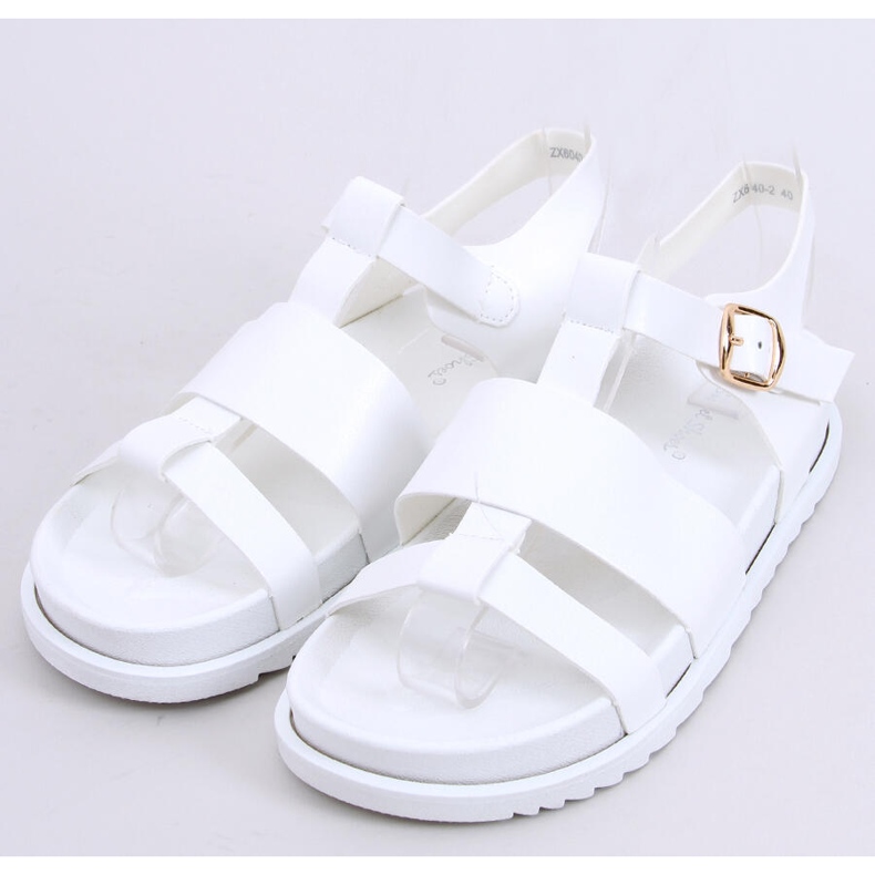 Patsy White damesandaler hvid 1
