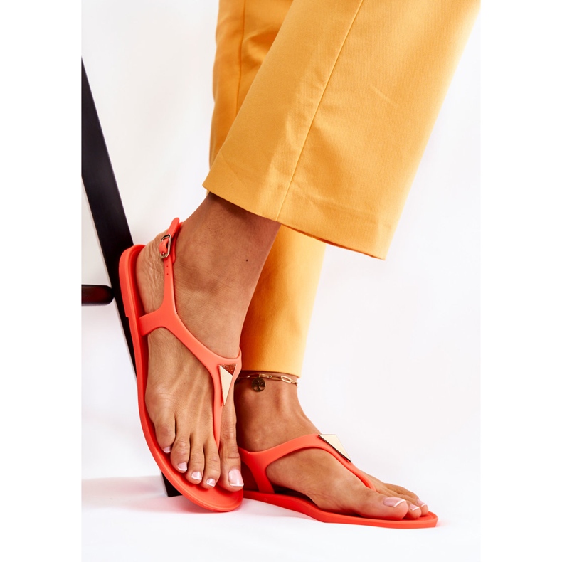 PH1 Damesandaler Neon Orange Storm 1