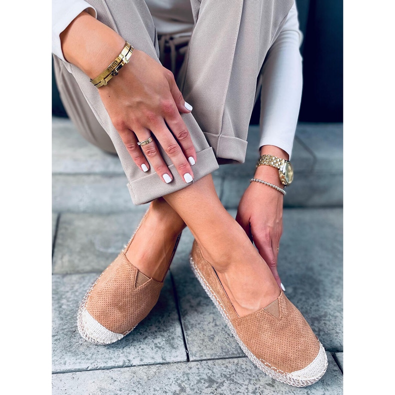 Callie Camel espadriller til kvinder brun 2