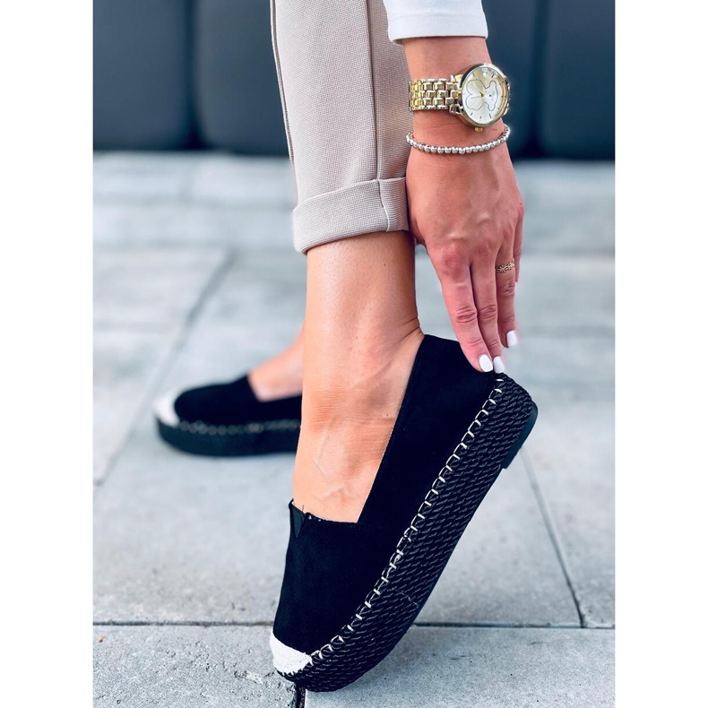 Callie Black espadriller til kvinder sort 2