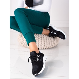 SHELOVET Lette sportssko sort 1