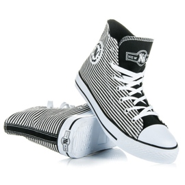 New Age High Sneakers hvid sort 1