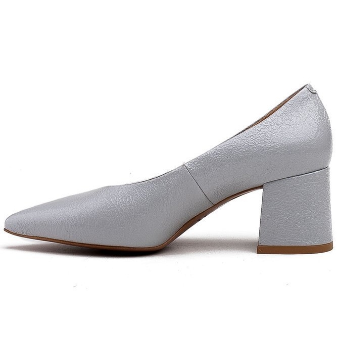 Marco Shoes Elegante pumper til kvinder i duefarvet lak grå 2