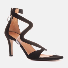 Marco Shoes Elegante Ava sandaler sort 1