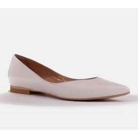 Marco Shoes Kvinders ballerinaer med lave sider hvid flerfarvet 1