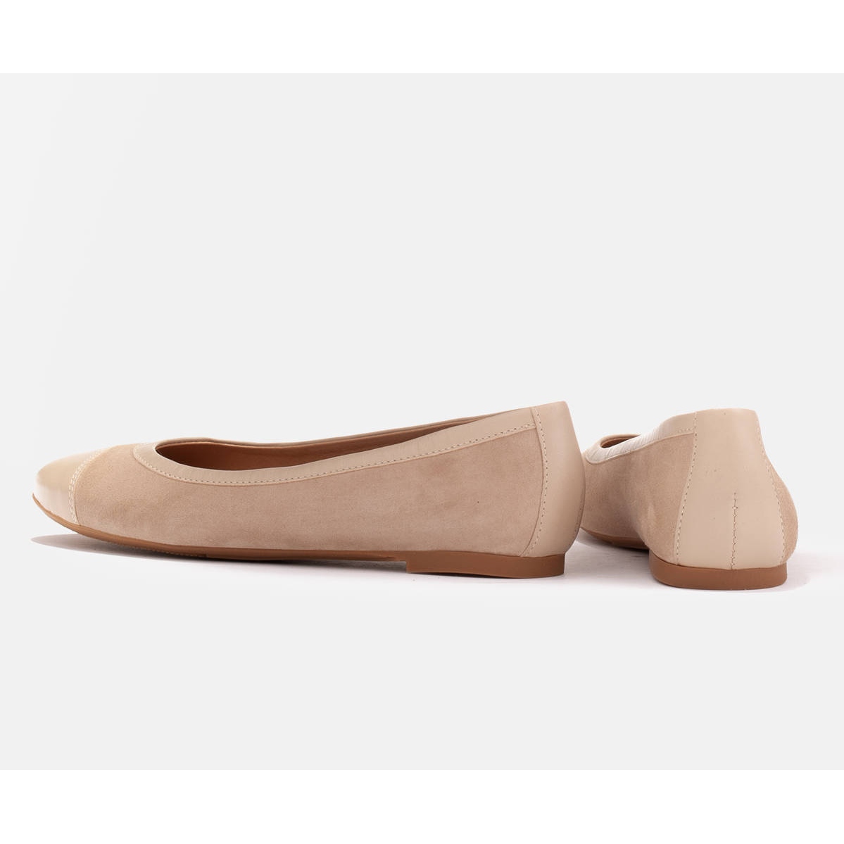 Shoes Komfortable ballerinaer trim - KeeShoes
