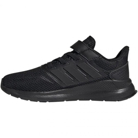 Adidas Runfalcon C Jr EG1584 sko sort 2