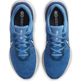 Nike React Infinity Run Flyknit 3 DH5392-400 sko blå 1