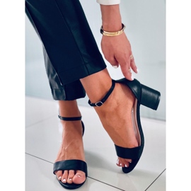 Rachel Black højhælede damesandaler sort 2