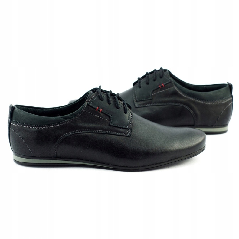 Olivier Elegante herresko til jeans 731 sort 3