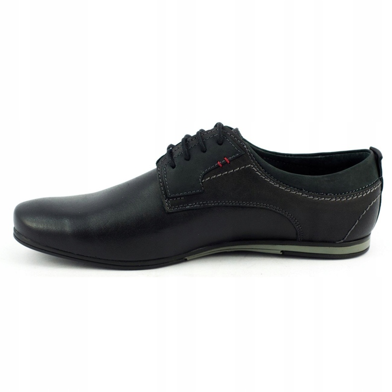 Olivier Elegante herresko til jeans 731 sort 4