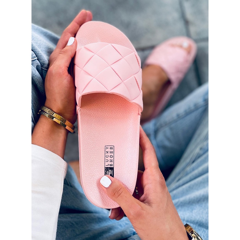 Geet Pink silikone hjemmesko lyserød 1