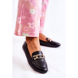PG1 Sorte Millario Loafers Med Ornament 2