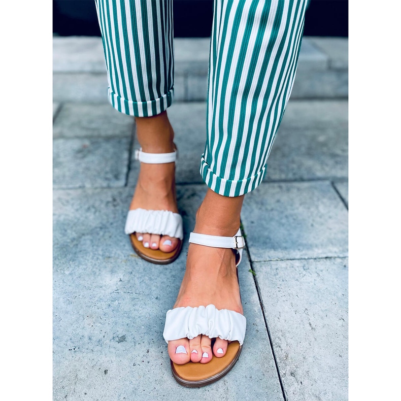 Daisy White damesandaler hvid 1