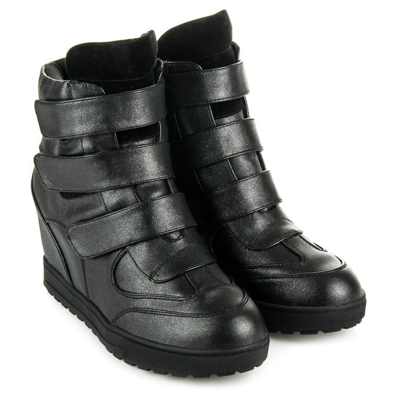 J. Star Højkile sneakers sort 1