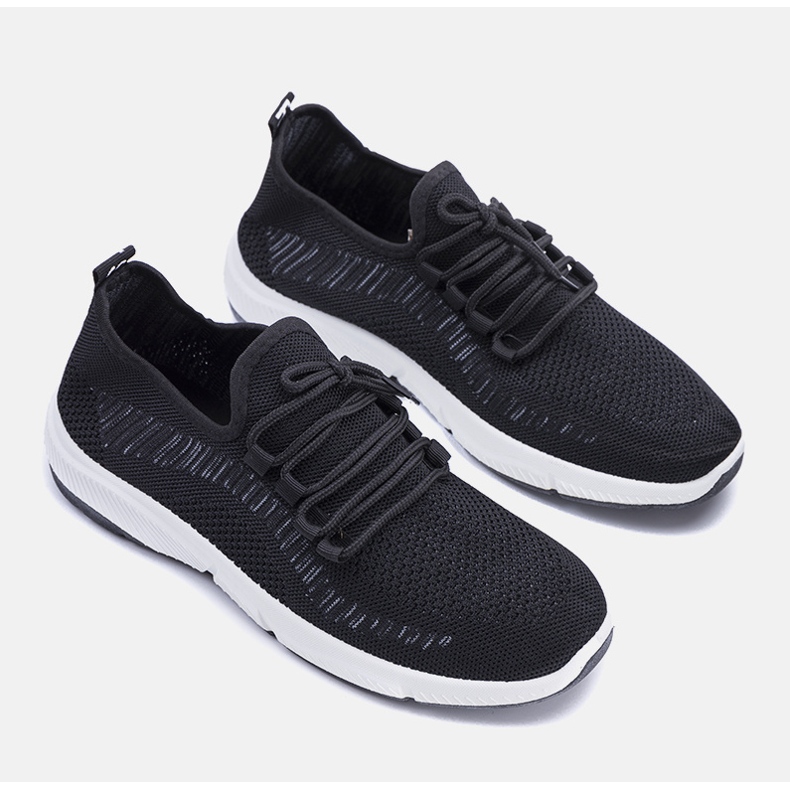Sorte sportssneakers til mænd Komper 1
