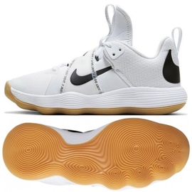 Nike React HyperSet CI2955100-S volleyballsko hvid hvid 1