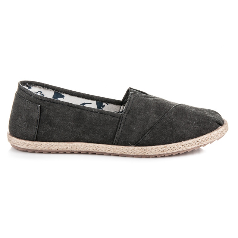 Mckeylor Slip-on espadriller sort 2