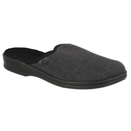 Befado herresko pu 089M416 sort grå 1