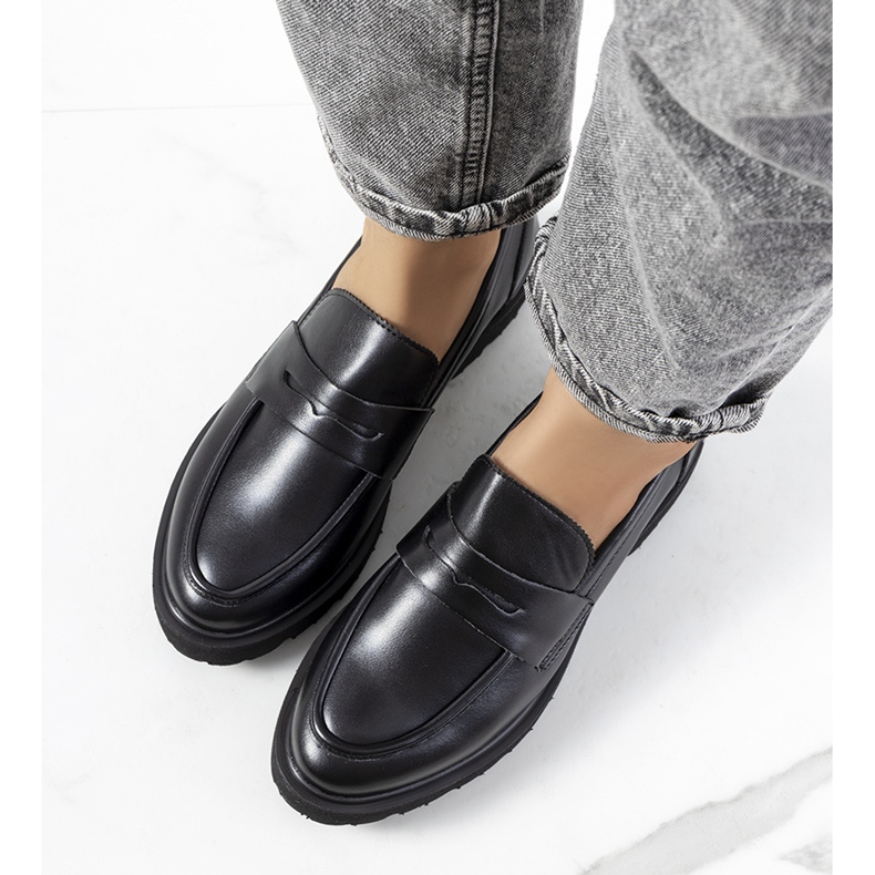 Sorte Korten loafers 1