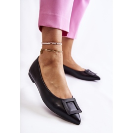 WS1 Ballerina med ornament i sort Simone Spitz 2