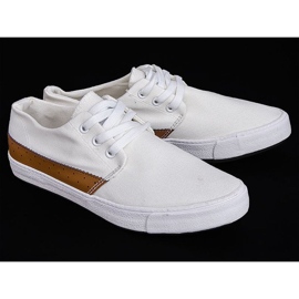 Tekstil Casual Sneakers Y010 Hvid 1