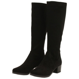 Caprice Dame stretch støvler 25506-41 044 sort 2