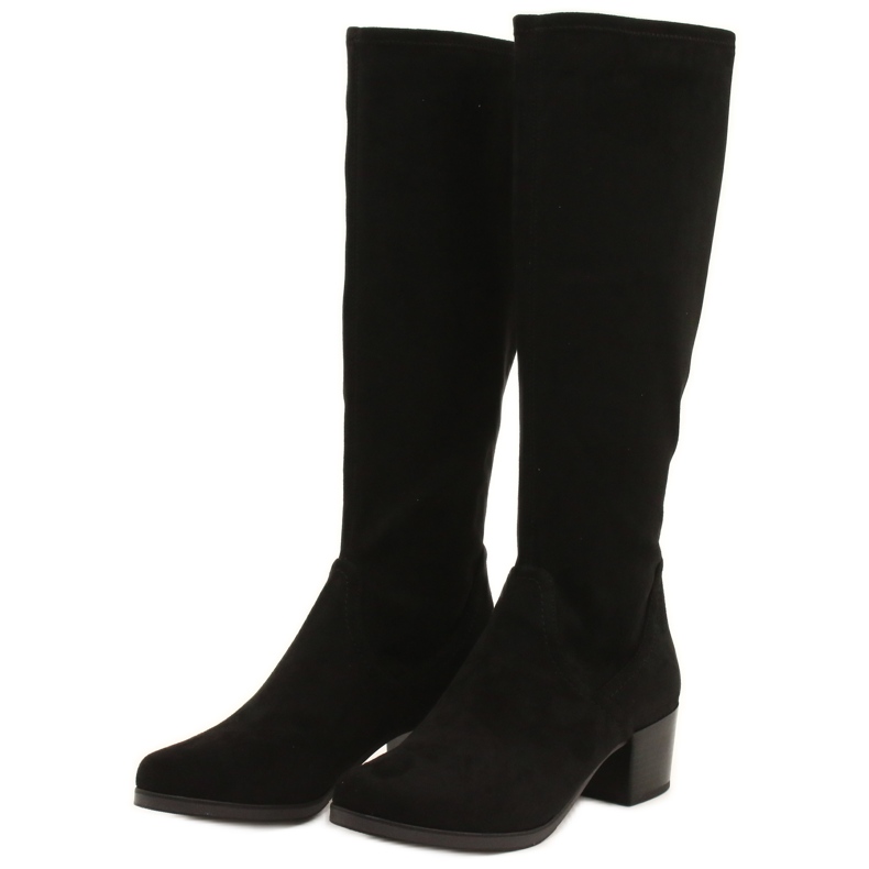 Caprice Dame stretch støvler 25506-41 044 sort 2