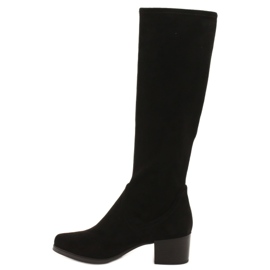 Caprice Dame stretch støvler 25506-41 044 sort 1