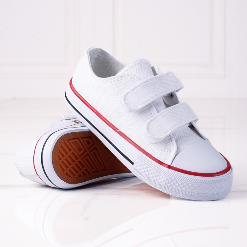 Velcro sneakers til børn Vico hvid 2