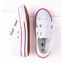 Velcro sneakers til børn Vico hvid 1