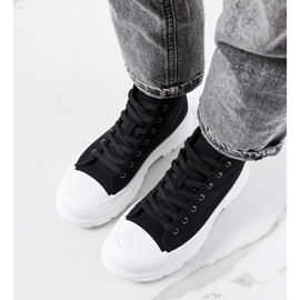 PA1 Sorte sneakers fra Saverio 1