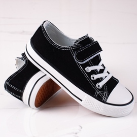 Vico børnesneakers til børnehave sorte 1