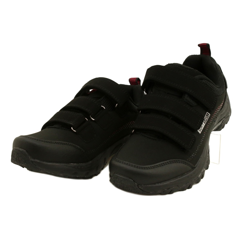 American Club Softshell Velcro Sportssko Amerikansk WT52/22 Sort 2