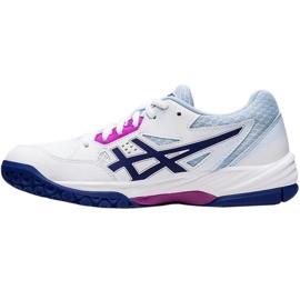 Indendørssko Asics Gel-Task 3 EL-Task 3 W 1072A082 101 hvid 1