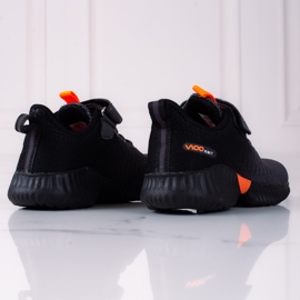 Vico børns mørkegrå gennembrudte sneakers 2