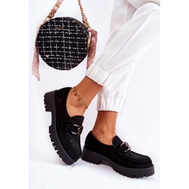 PL5 Moderigtige suede sorte loafers Rayhan 2