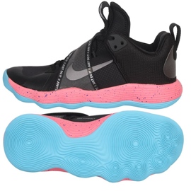 Nike React Hyperset volleyballsko - Le M DJ4473-064 sort sort 1