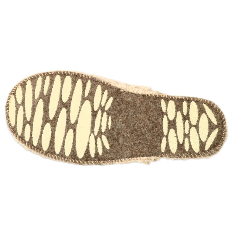 Inblu dametøfler 155D126 beige 1