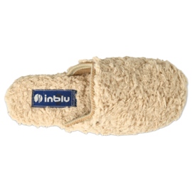 Inblu dametøfler 155D126 beige 2
