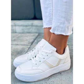 Ikke Beige sneakers hvid 1