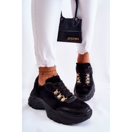 PG1 Dame ruskind sportssko sneakers sort Britany 2