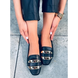 Hedd Black dame loafers sort 1