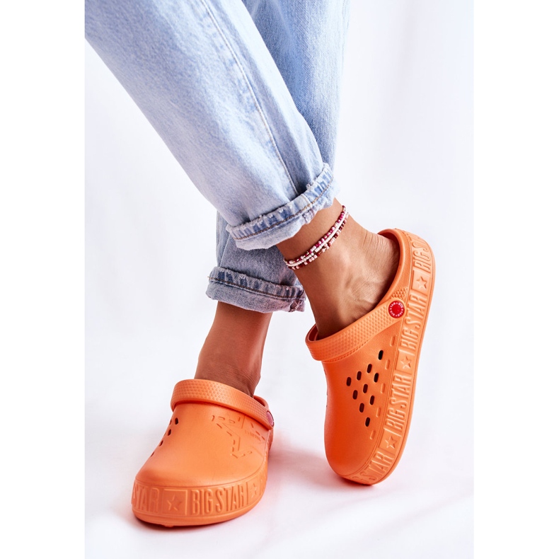 Lette hjemmesko til kvinder Kroks Big Star II275005 Orange 1