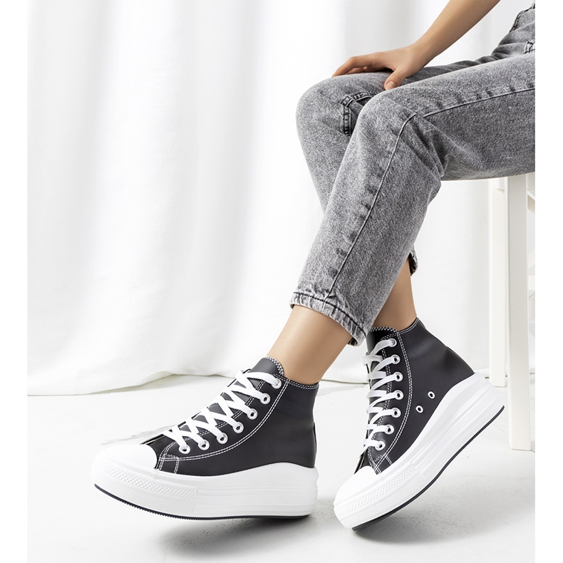 PA1 Sorte Copples ankelsneakers 1