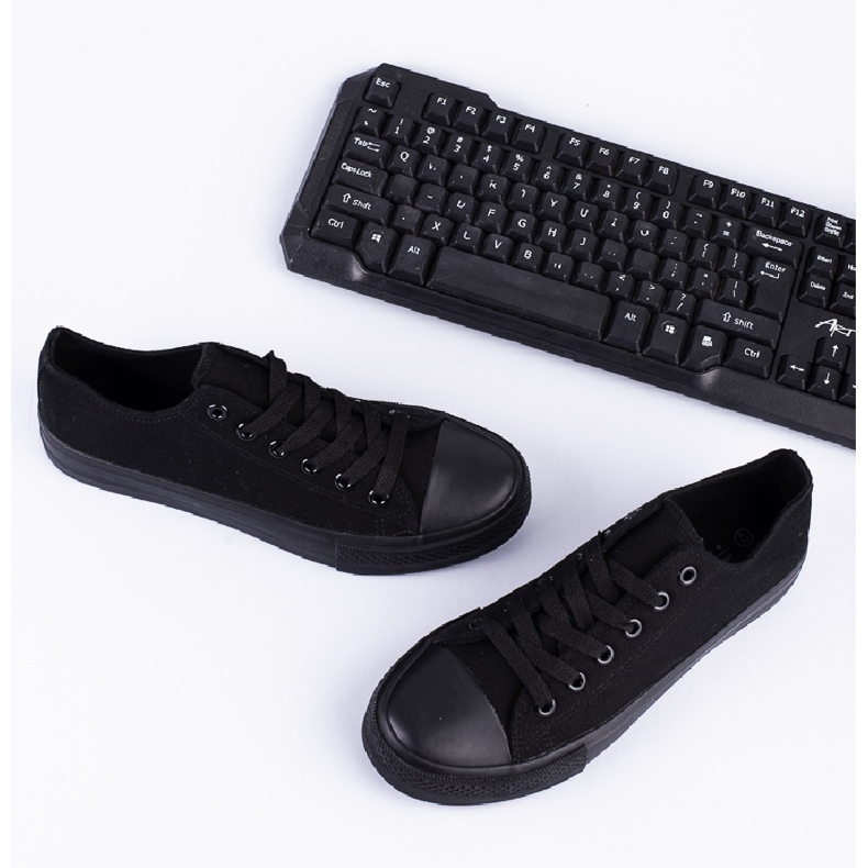 Vico Herre sorte sneakers 1