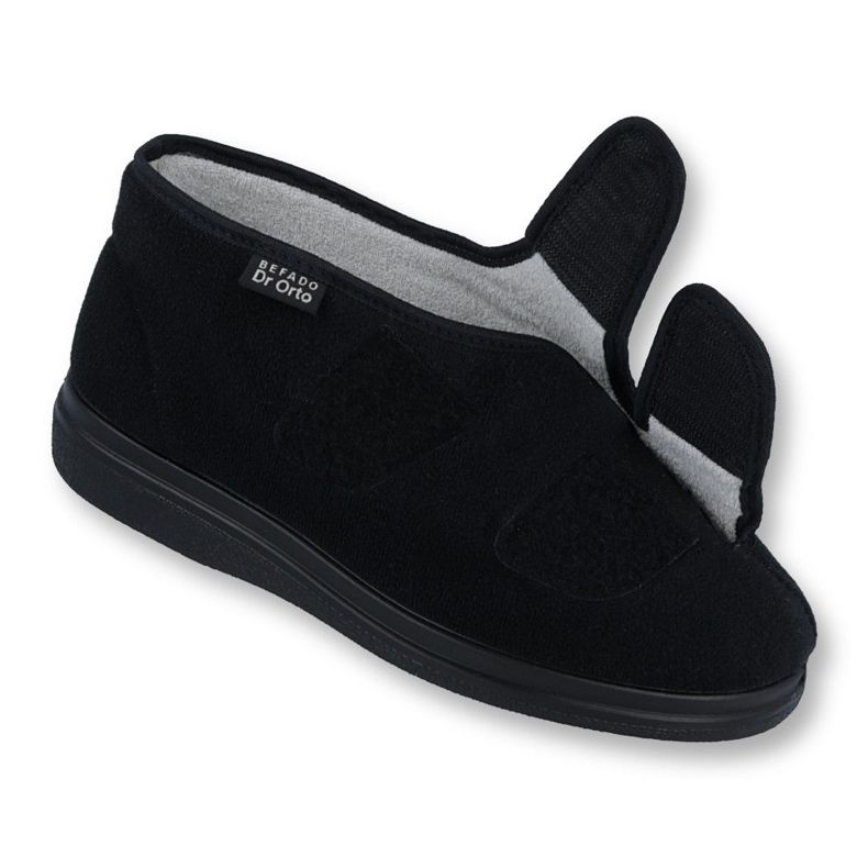 Dr.orto Befado mænds velcro -sko PU 986M003 Sort 1