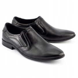Olivier Mænds formelle slip-on sko 284 sort 2